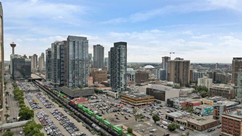 705-1010 6 Street Sw, Calgary, AB - Outdoor With View