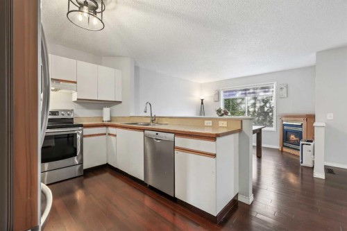 156 Martin Crossing Court Ne, Calgary, AB - Indoor Photo Showing Kitchen With Stainless Steel Kitchen With Double Sink