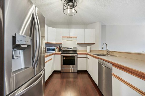 156 Martin Crossing Court Ne, Calgary, AB - Indoor Photo Showing Kitchen With Stainless Steel Kitchen With Double Sink