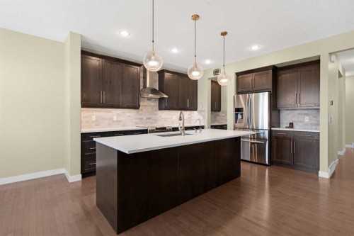 140 Nolancrest Green Nw, Calgary, AB - Indoor Photo Showing Kitchen With Stainless Steel Kitchen With Upgraded Kitchen