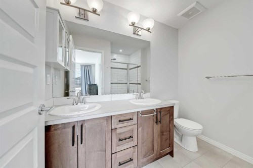 401-1086 Williamstown Boulevard Nw, Airdrie, AB - Indoor Photo Showing Bathroom