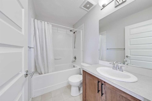 401-1086 Williamstown Boulevard Nw, Airdrie, AB - Indoor Photo Showing Bathroom