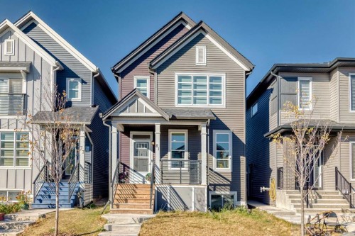 81 Savanna Link Ne, Calgary, AB - Outdoor With Facade