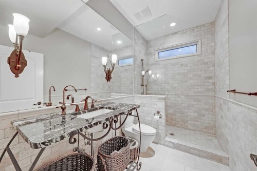 53 Spring Willow Terrace Sw, Calgary, AB - Indoor Photo Showing Bathroom