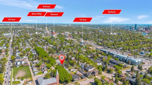 617 19 Avenue Nw, Calgary, AB - Outdoor