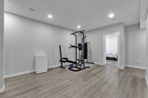 130 Red Sky Crescent Ne, Calgary, AB - Indoor Photo Showing Gym Room