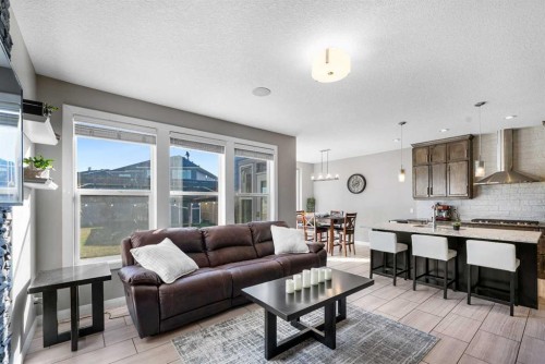 235 Redstone Heights Ne, Calgary, AB - Indoor Photo Showing Living Room