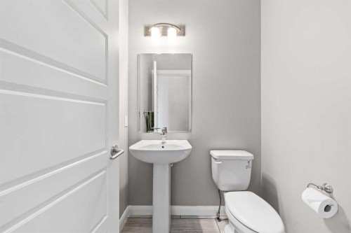 235 Redstone Heights Ne, Calgary, AB - Indoor Photo Showing Bathroom