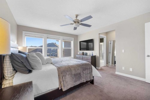 235 Redstone Heights Ne, Calgary, AB - Indoor Photo Showing Bedroom