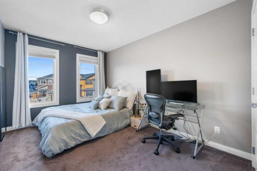 235 Redstone Heights Ne, Calgary, AB - Indoor Photo Showing Bedroom