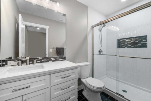 235 Redstone Heights Ne, Calgary, AB - Indoor Photo Showing Bathroom