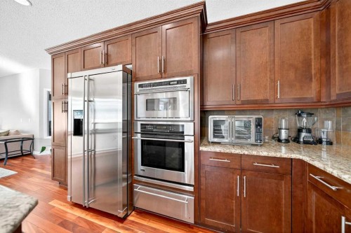 21 Panamount Street Nw, Calgary, AB - Indoor Photo Showing Kitchen With Stainless Steel Kitchen