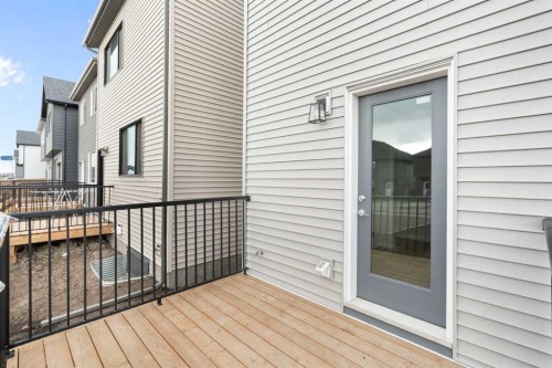 680 Buffaloberry Manor Se, Calgary, AB - Outdoor With Deck Patio Veranda With Exterior