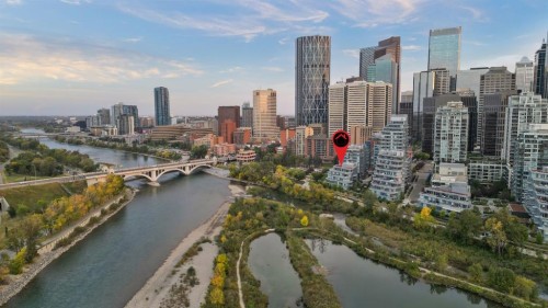 104-128 Waterfront Court Sw, Calgary, AB - Outdoor With Body Of Water With View