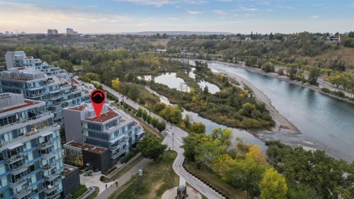 104-128 Waterfront Court Sw, Calgary, AB - Outdoor With Body Of Water With View