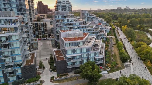 104-128 Waterfront Court Sw, Calgary, AB - Outdoor With View