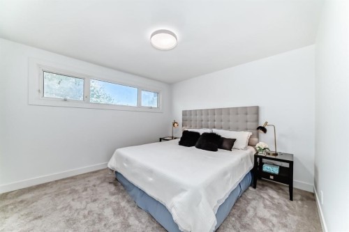 129 Glenpatrick Drive Sw, Calgary, AB - Indoor Photo Showing Bedroom