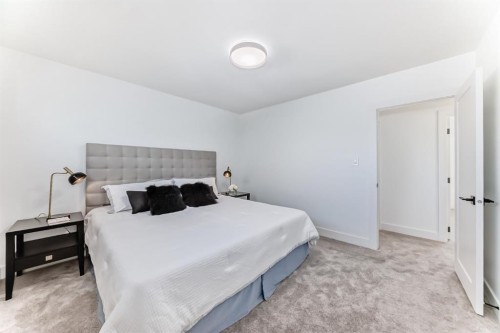 129 Glenpatrick Drive Sw, Calgary, AB - Indoor Photo Showing Bedroom