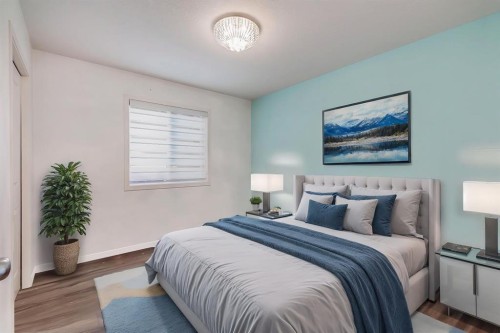 425 Auburn Bay Drive Se, Calgary, AB - Indoor Photo Showing Bedroom