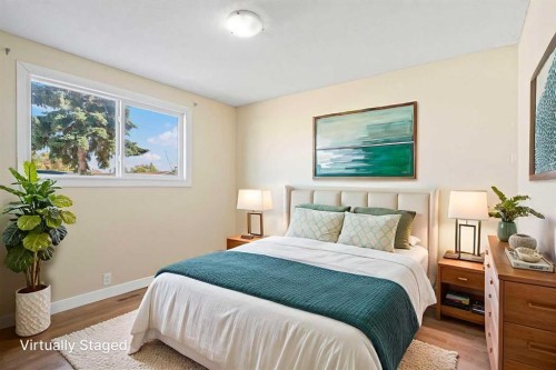 67 Fallswater Crescent Ne, Calgary, AB - Indoor Photo Showing Bedroom