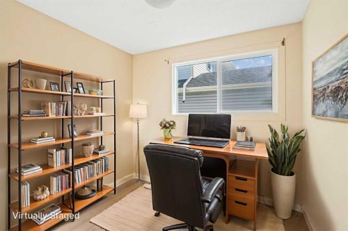 67 Fallswater Crescent Ne, Calgary, AB - Indoor Photo Showing Office