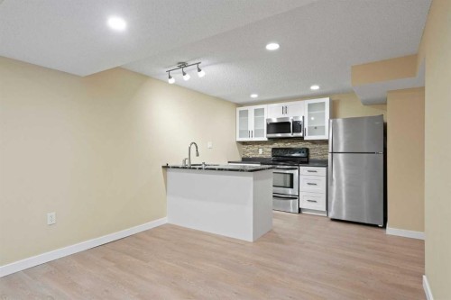 67 Fallswater Crescent Ne, Calgary, AB - Indoor Photo Showing Kitchen