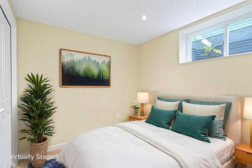 67 Fallswater Crescent Ne, Calgary, AB - Indoor Photo Showing Bedroom