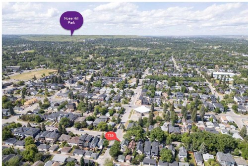 739 19 Avenue Nw, Calgary, AB - Outdoor With View