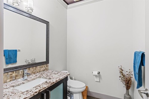 269 Kinniburgh Boulevard, Chestermere, AB - Indoor Photo Showing Bathroom