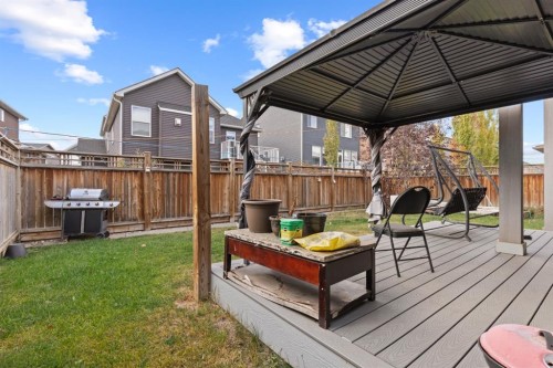 269 Kinniburgh Boulevard, Chestermere, AB - Outdoor With Deck Patio Veranda