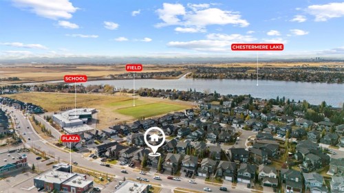 269 Kinniburgh Boulevard, Chestermere, AB - Outdoor With Body Of Water With View