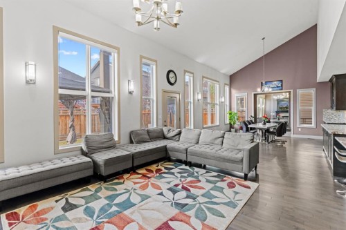 269 Kinniburgh Boulevard, Chestermere, AB - Indoor Photo Showing Living Room