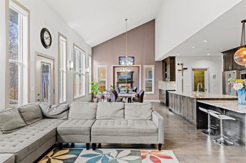 269 Kinniburgh Boulevard, Chestermere, AB - Indoor Photo Showing Living Room
