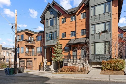 101-1818 14A Street Sw, Calgary, AB - Outdoor With Balcony With Facade