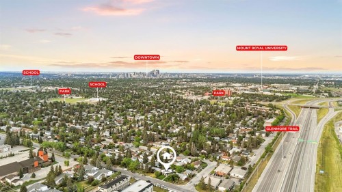 4940 45 Street Sw, Calgary, AB - Outdoor With View