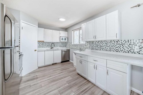 61 San Diego Way Ne, Calgary, AB - Indoor Photo Showing Kitchen With Upgraded Kitchen