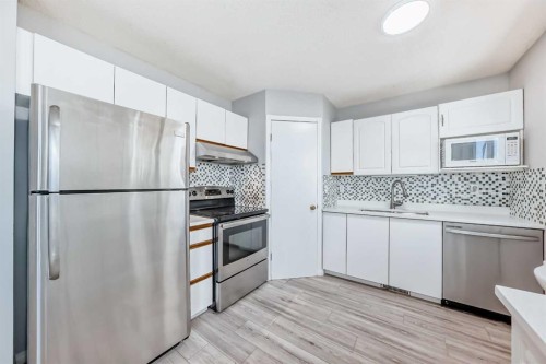 61 San Diego Way Ne, Calgary, AB - Indoor Photo Showing Kitchen With Stainless Steel Kitchen With Upgraded Kitchen