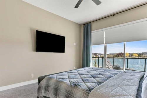 129 Auburn Sound Point Se, Calgary, AB - Indoor Photo Showing Bedroom