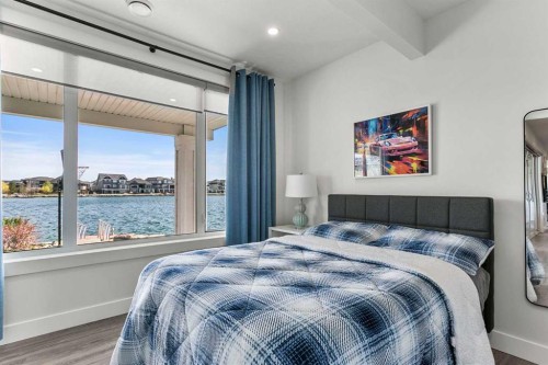 129 Auburn Sound Point Se, Calgary, AB - Indoor Photo Showing Bedroom