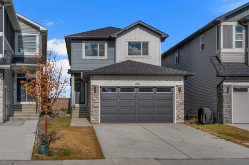 592 Savanna Crescent Ne, Calgary, AB - Outdoor With Facade