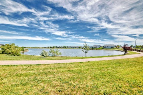 207-1005B Westmount Drive, Strathmore, AB - Outdoor With Body Of Water With View