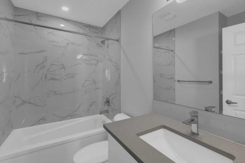 827 Windbury Street Sw, Airdrie, AB - Indoor Photo Showing Bathroom