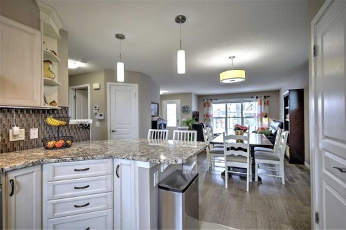388 Auburn Crest Way Se, Calgary, AB - Indoor Photo Showing Kitchen With Upgraded Kitchen