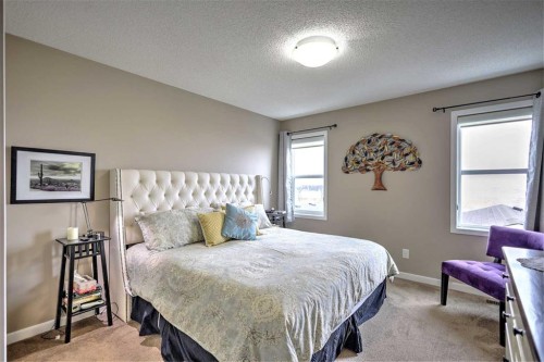 388 Auburn Crest Way Se, Calgary, AB - Indoor Photo Showing Bedroom