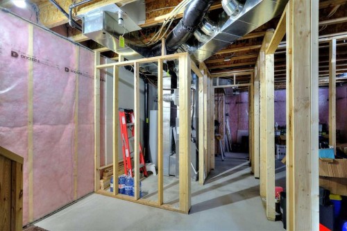 388 Auburn Crest Way Se, Calgary, AB - Indoor Photo Showing Basement