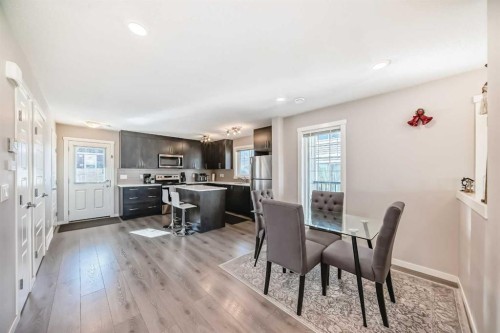 1434-7451 Falconridge Boulevard Ne, Calgary, AB - Indoor Photo Showing Dining Room