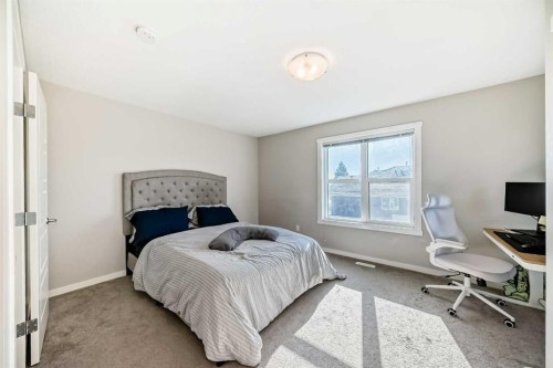 1434-7451 Falconridge Boulevard Ne, Calgary, AB - Indoor Photo Showing Bedroom