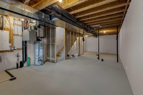 2022 Cobblebrook Crescent Sw, Airdrie, AB - Indoor Photo Showing Basement