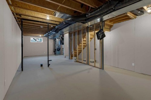 2022 Cobblebrook Crescent Sw, Airdrie, AB - Indoor Photo Showing Basement