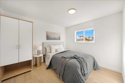 210 Erin Woods Circle Se, Calgary, AB - Indoor Photo Showing Bedroom